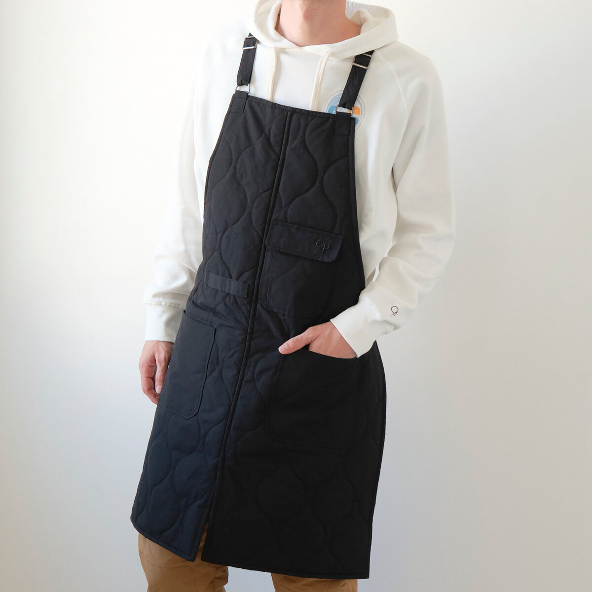 オーシャンパシフィック 難燃加工 エプロン