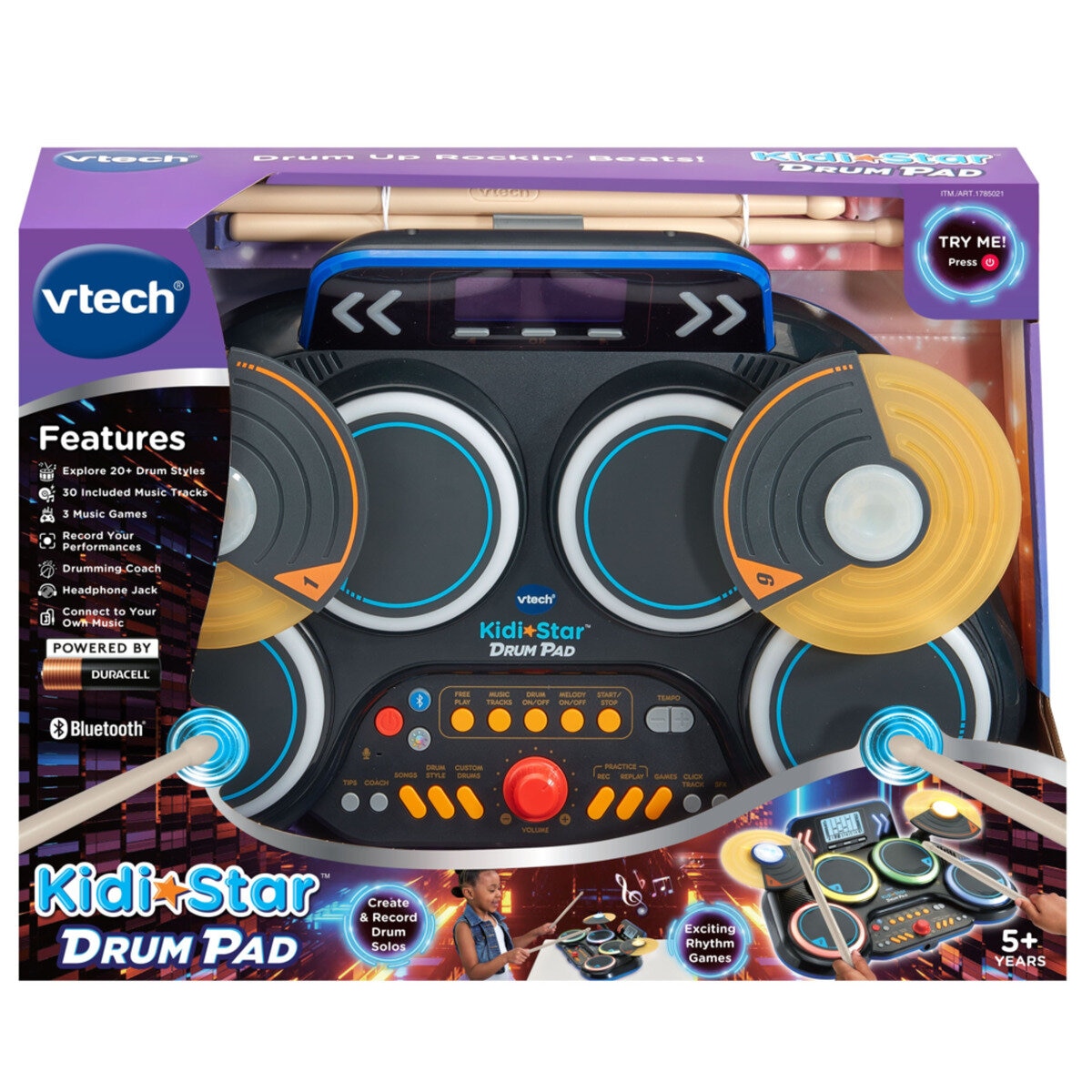VTECH キディー スーパースター ドラムキット