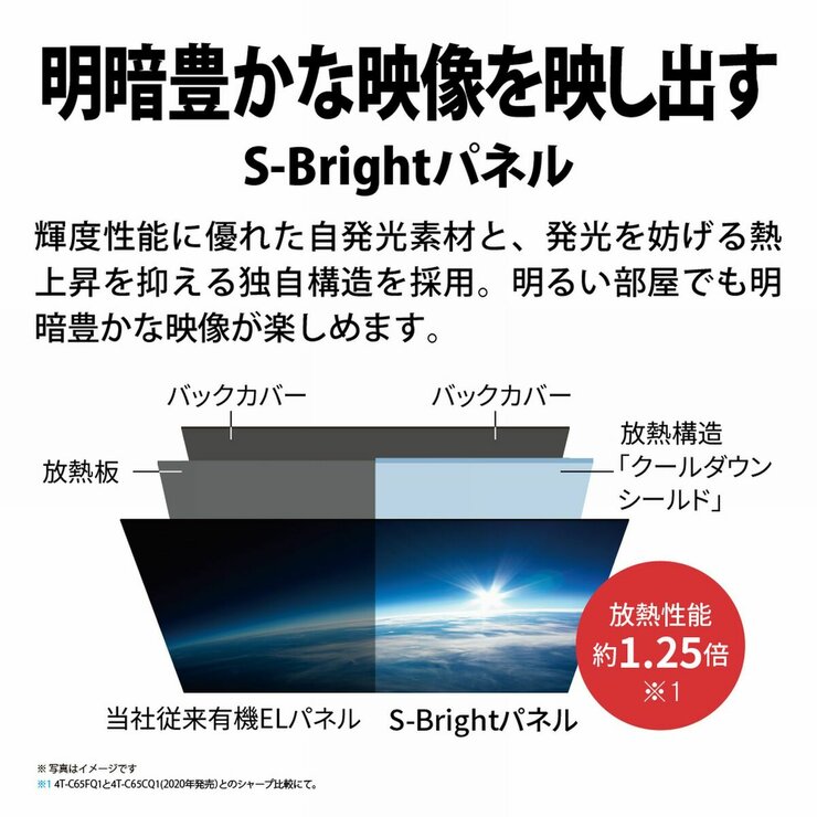 シャープ アクオス 55インチ 4K有機ELテレビ 4T-C55FQ1 シャープ アクオス 55インチ 4K有機ELテレビ 4T-C55FQ1