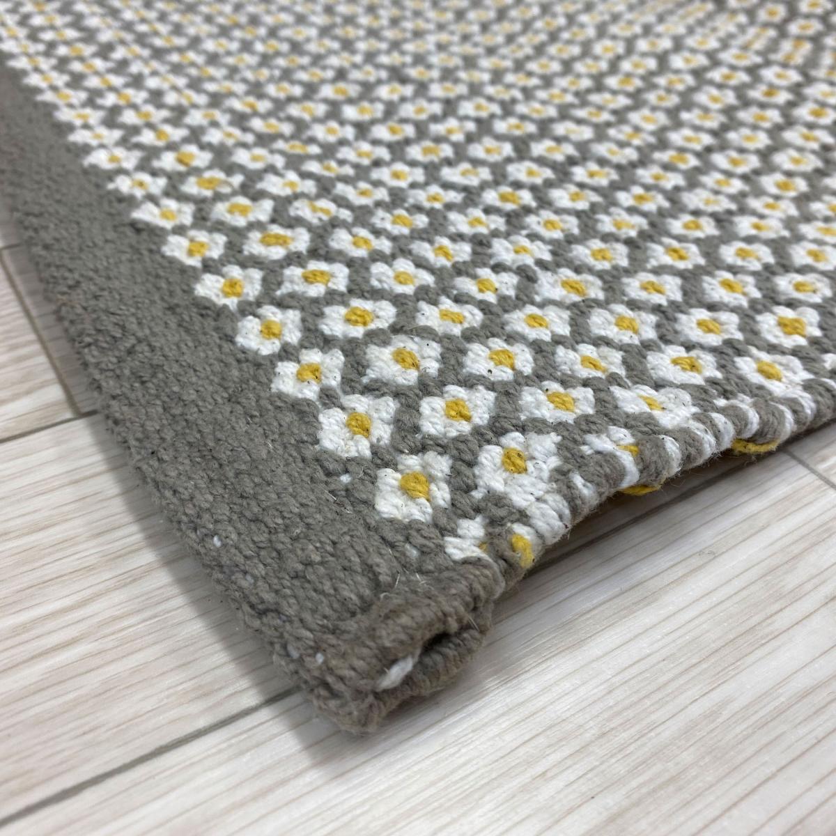 ザラ ピタットラグ 45 x 120cm グレー
