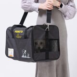 ペット タンク キャリー Mサイズ スヌーピー ブラック色