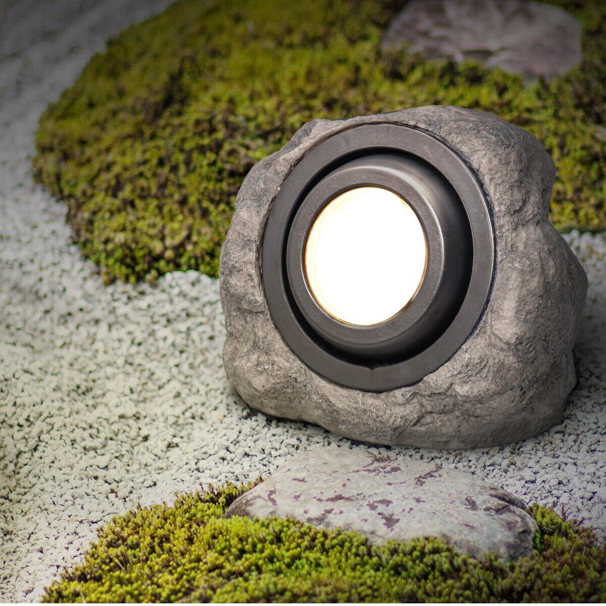 岩型LEDソーラーライト2個セット Costco Japan