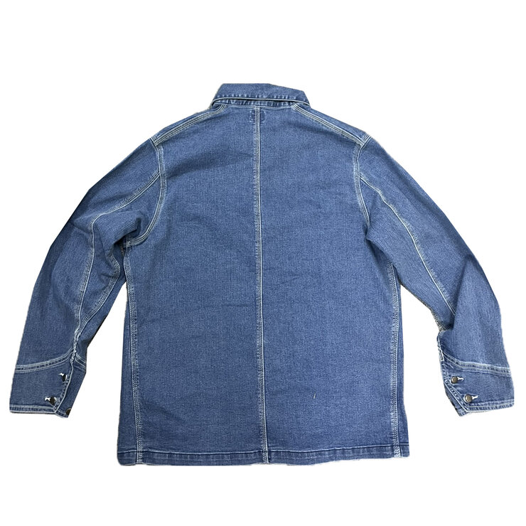 ヘインズ ストレッチデニムカバーオール / ブルー / M