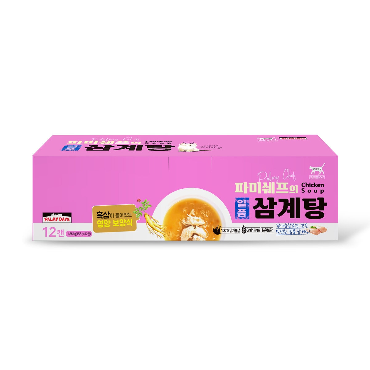 パーミーシェフ サムゲタン猫用 155g x 12缶