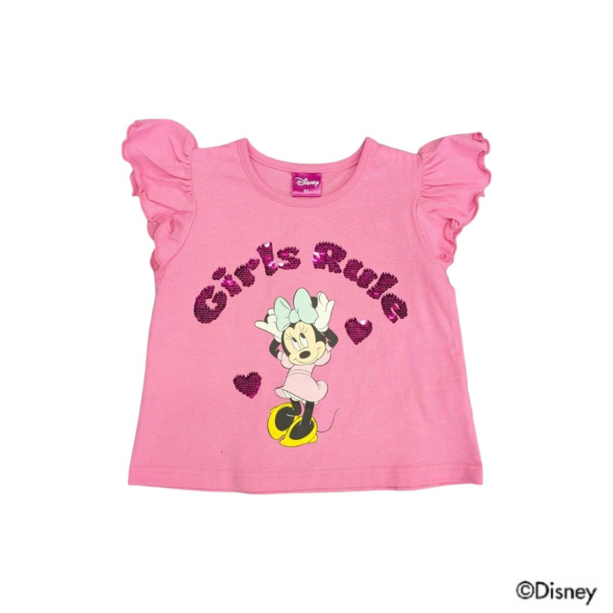 ディズニー キッズ 半袖 Tシャツ 2枚セット ミニー 95