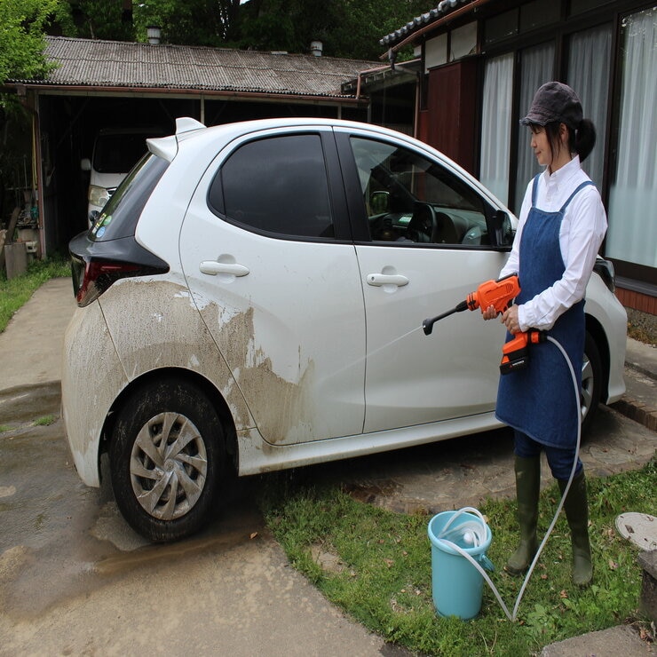 ヤードフォース 24Vコードレス強水圧洗浄機 LW-C02A-JP
