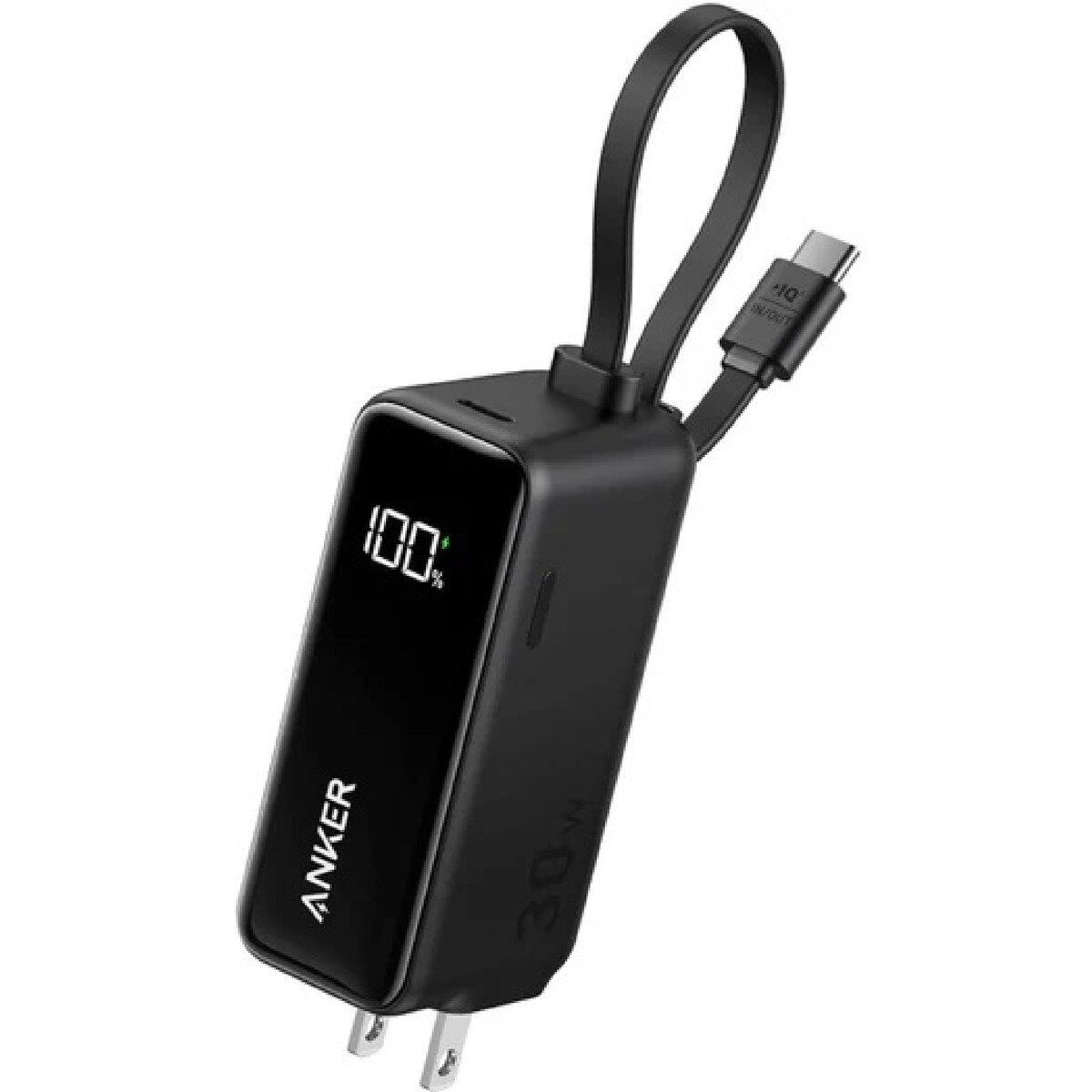 Anker（アンカー）モバイルバッテリー 最大30W USB－C ケーブル　ブラック　A1636N11
