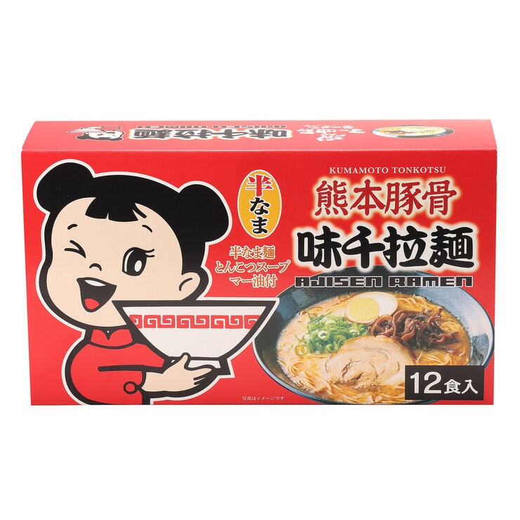 九州熊本豚骨 味千ラーメン 12食 九州熊本豚骨 味千ラーメン 12食