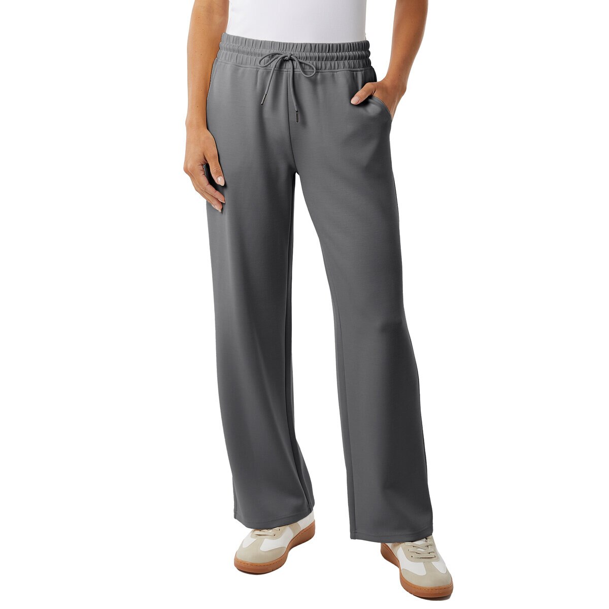 32 DEGREES レディース パンツ ダーク グレー XL