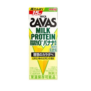 ザバス(SAVAS) ミルクプロテイン バナナ風味 200ml×24本