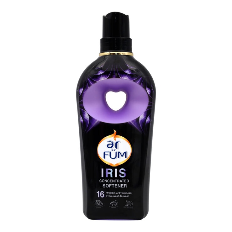 arFUM アフューム ブラックレーベル ロマンティックアイリス 柔軟剤 本体 900ml + 詰め替え用 2300ml