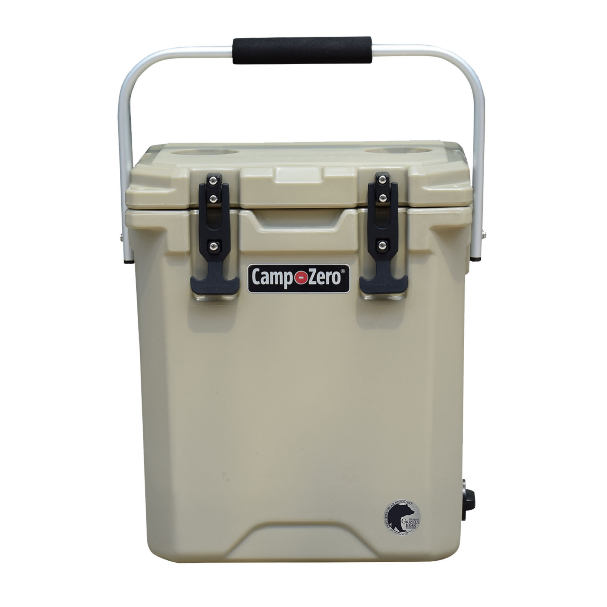 キャンプゼロ 16L ロトモールドクーラーボックス ベージュ