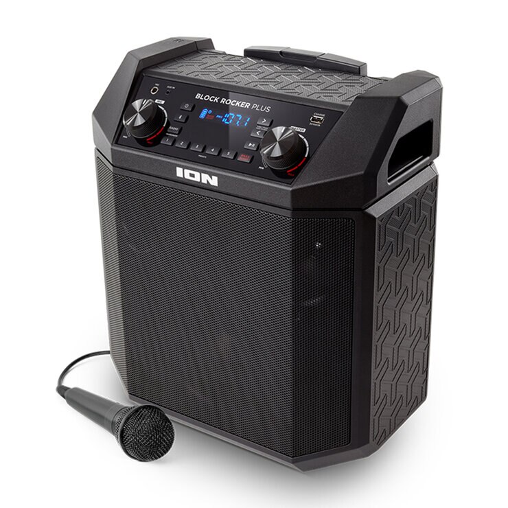 Ion Audio PA用アンプ内蔵ブルートゥーススピーカー Block Rocker Plus