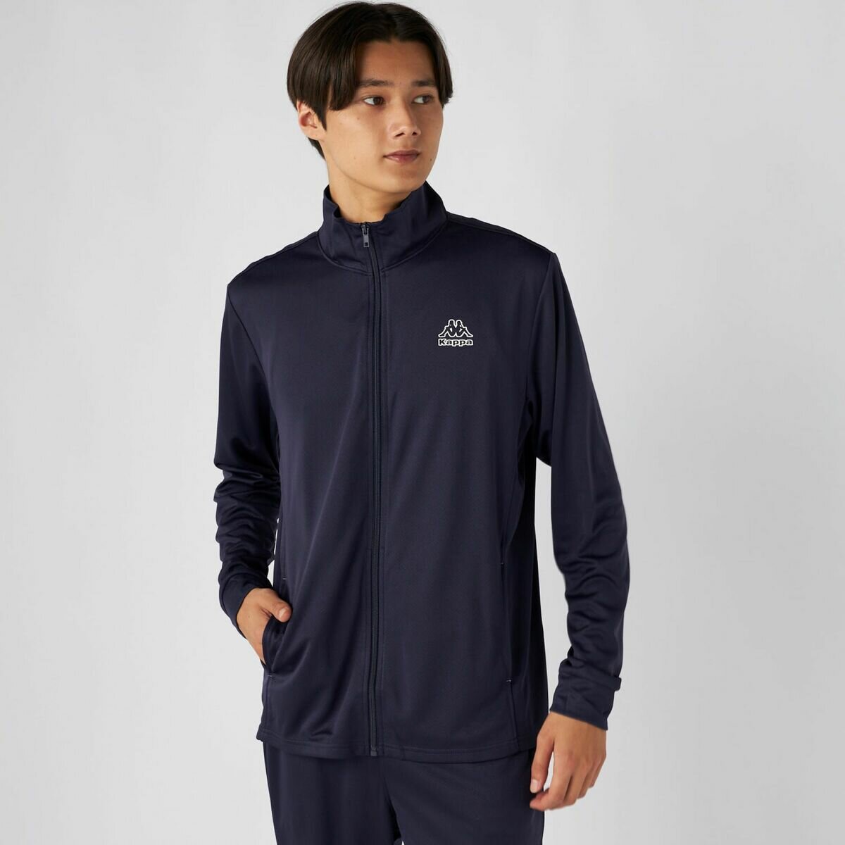 カッパ メンズ アクティブ ジャケット / ネイビー / M
