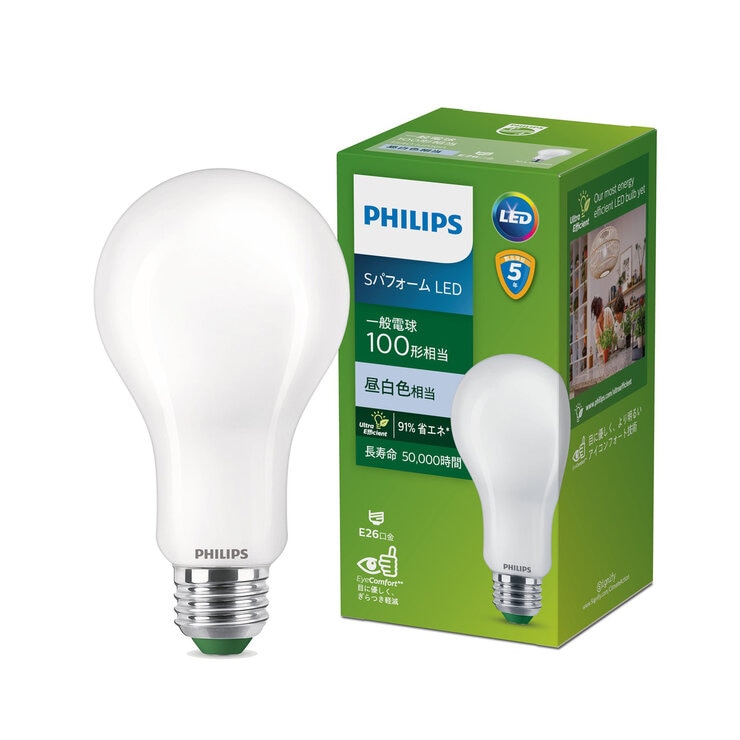 ア*ル様 PHILIPS Hue白色・カラーLED電球 7個セット フィリップス 超省エネLED電球 100W相当 E26 高演色 長寿命 昼白色