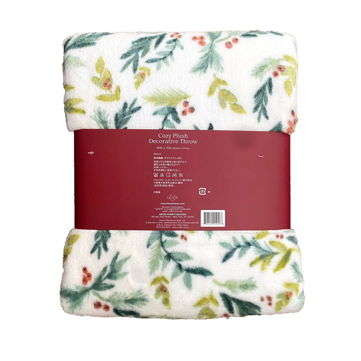 新品^_^Lenox ホリデー 大判ひざ掛け *3点セット 新品^_^Lenox