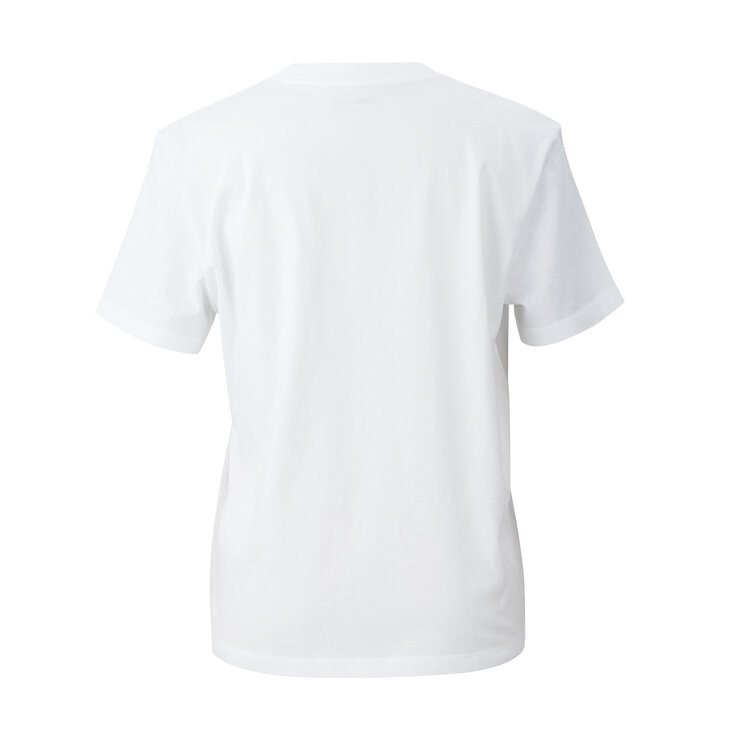 カルバンクライン レディース 半袖ロゴTシャツ ブライトホワイト S
