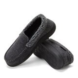 DEARFOAMS メンズ スリッパ ブラック L