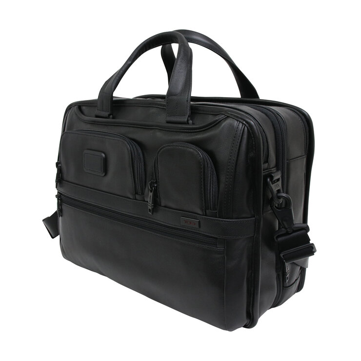 TUMI エッセンシャル コンピュータ ブリーフケース 2WAY 96130BH トゥミ アルファ2 革 エクスパンダブルオーガナイザーブリーフケース