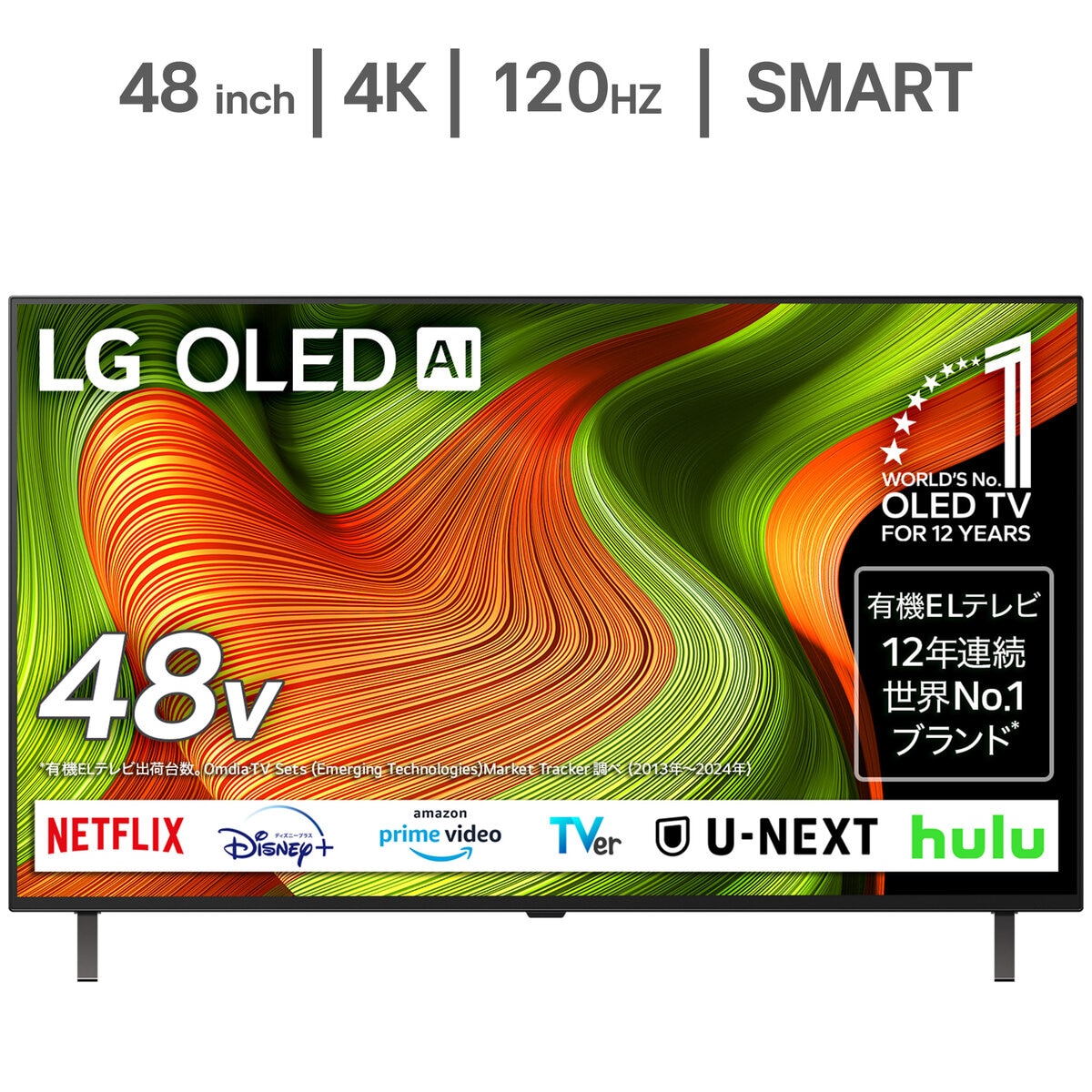 LG 48インチ 4K有機ELテレビ OLED48B5PJA