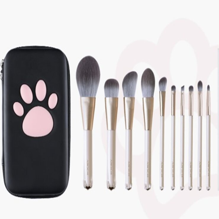 AINOCHI ホワイトキャットシリーズ メイクブラシ10本セット AINOCHI ホワイトキャットシリーズ メイクブラシ10本セット