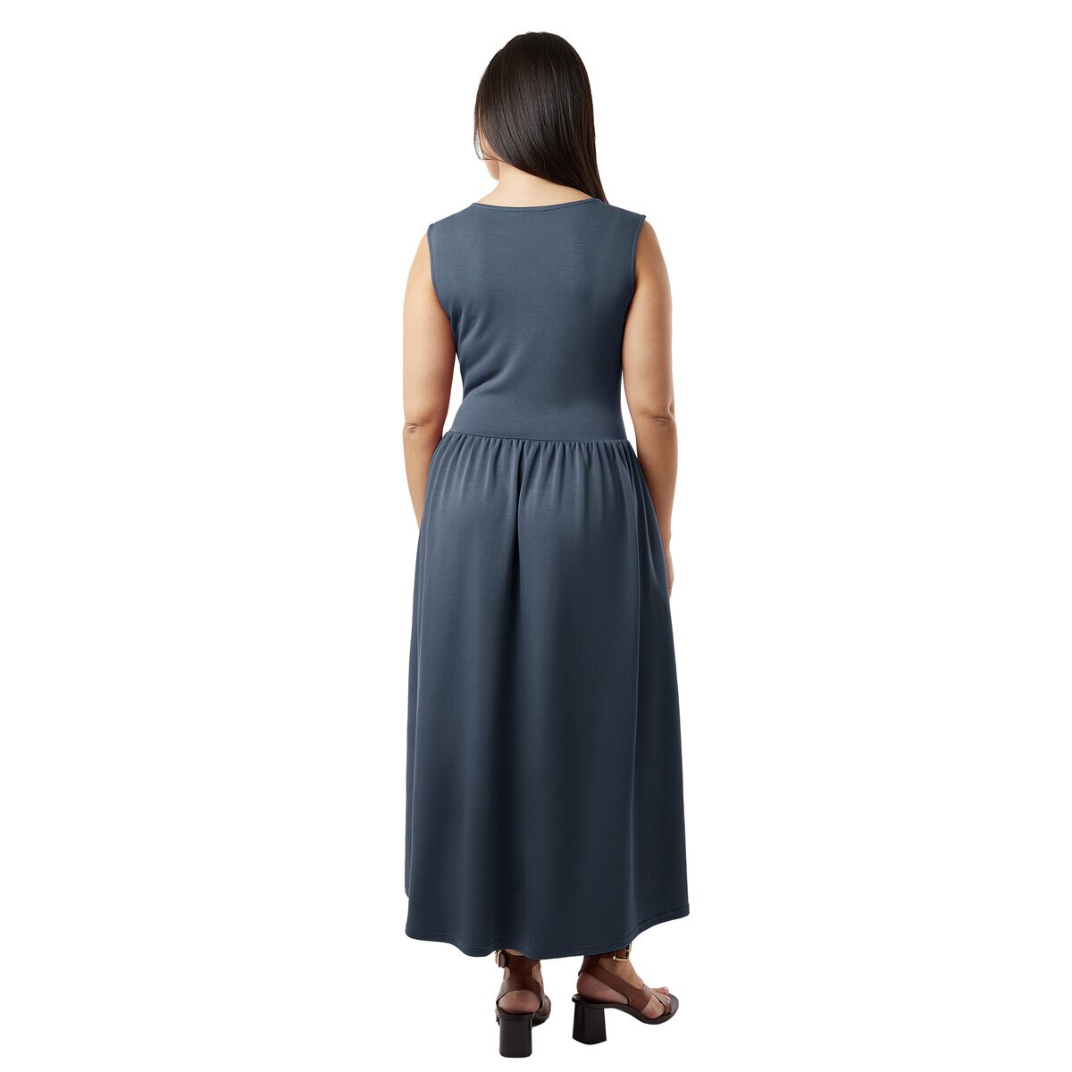 32 DEGREES レディース スリーブレス ドレス ネイビー XL