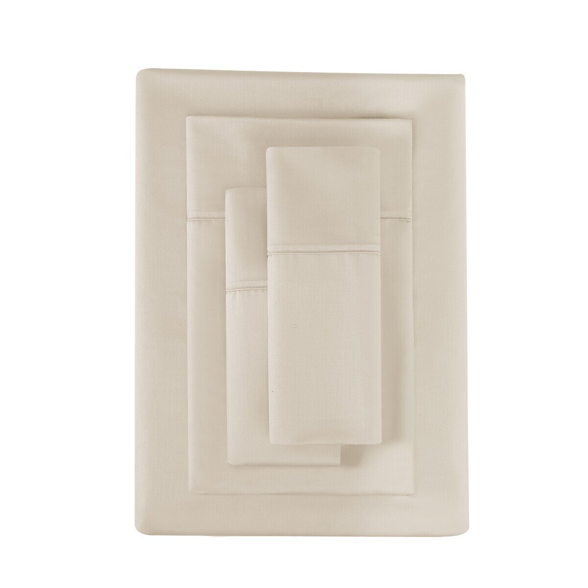 KS シーツセット 6点セット USキングサイズ ベージュ