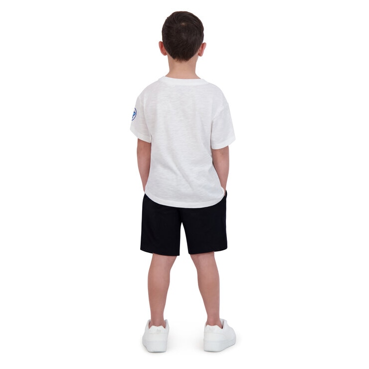 キャラクター キッズ Tシャツ&ショートパンツセット パウパトロール ホワイト/ブラック 6 キャラクター キッズ Tシャツ&ショートパンツセット パウパトロール ホワイト/ブラック 6
