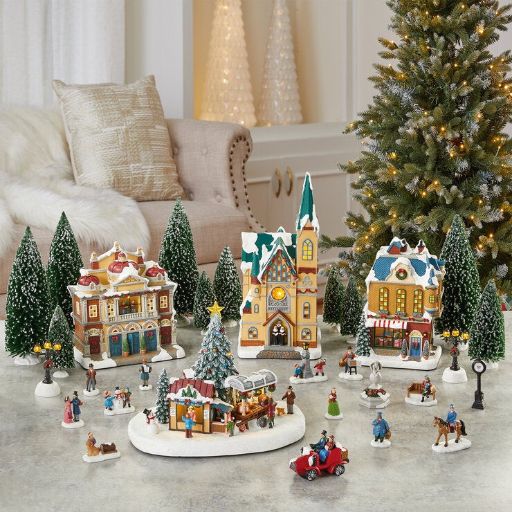 コストコ　クリスマス　ビレッジ　30ピース クリスマスビレッジ 30ピースセット | Costco Japan