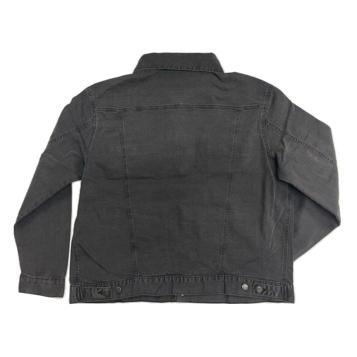 ヘインズ BIG SIZE ストレッチデニム Gジャン / ブラック / 3L