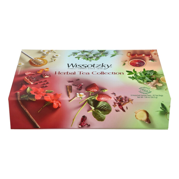 WISSOTZKY ハーブティー カジュアルギフトボックス 6種 x 7バッグ