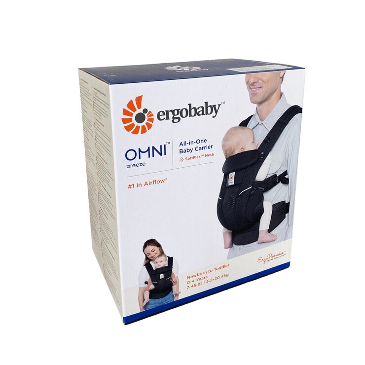 ergobaby OMNI Breeze　エルゴ オムニブリーズ　ブラック　箱付 ergobaby（エルゴベビー） 【 SALE 】エルゴ オムニ ブリーズ OMNI
