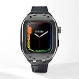 HUMBLE RICH Apple Watch Case 7/8/9対応 41mm レザー ブラック WBB0289-008