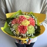カーネーション スタンディングブーケ イエロー