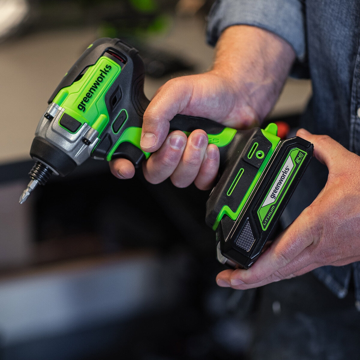 Greenworks 24V インパクトドライバー