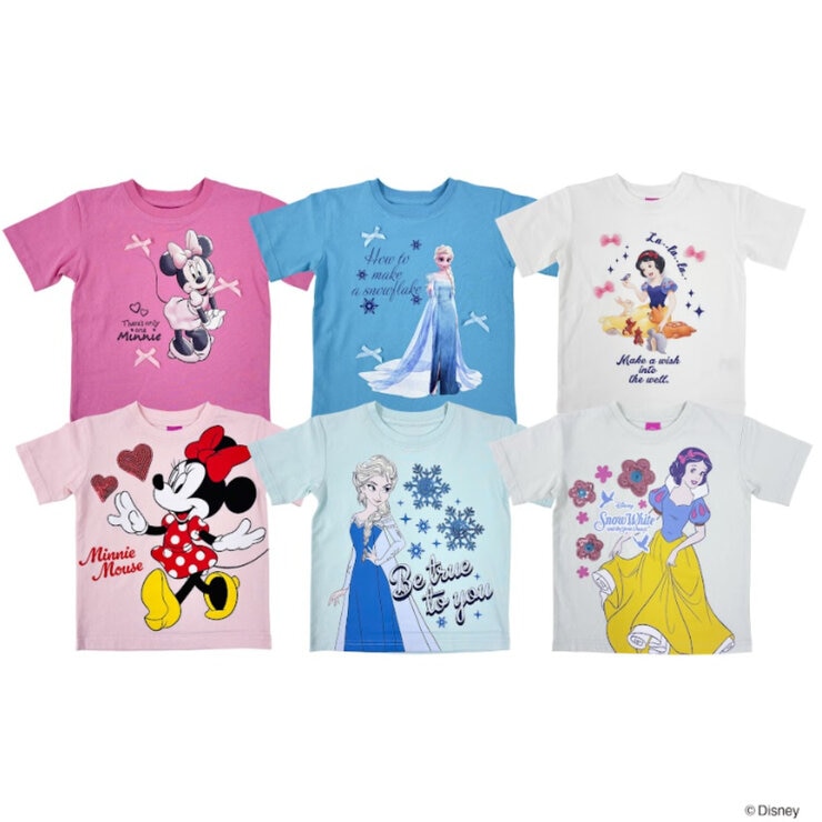 ディズニー / キッズ Tシャツ 2枚入り