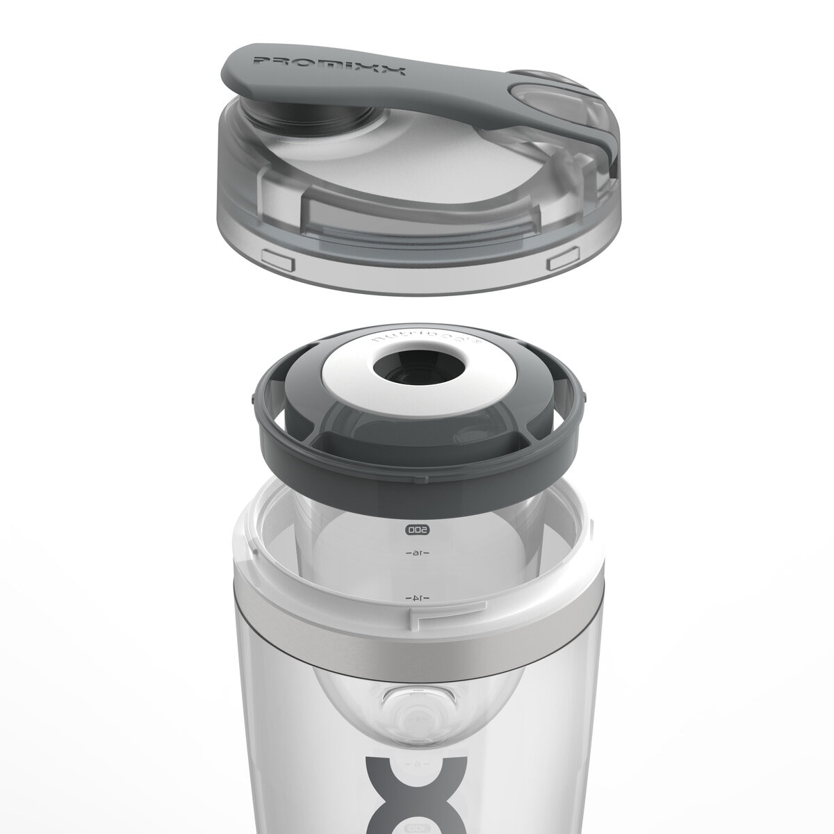 PROMIXX PRO シェイカー シルバーホワイトグレー PROMIXX PRO シェイカー シルバーホワイトグレー