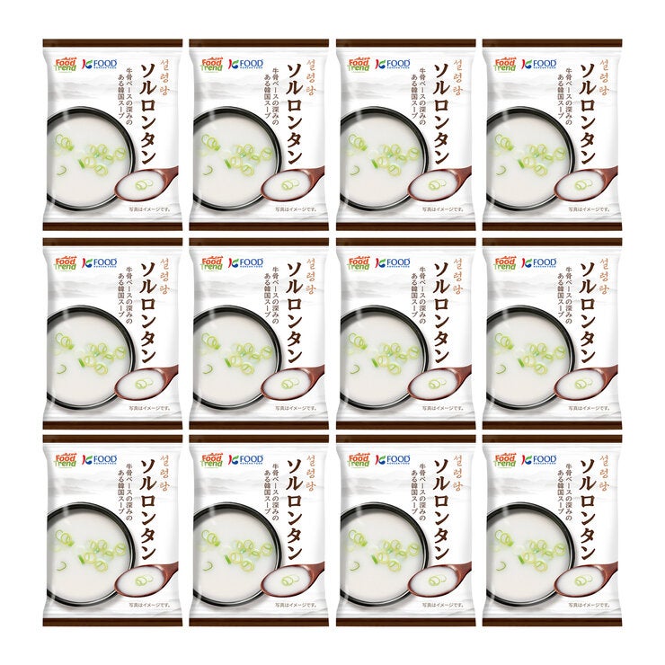 フードトレンド ソルロンタン フリーズドライスープ 10g x 12袋