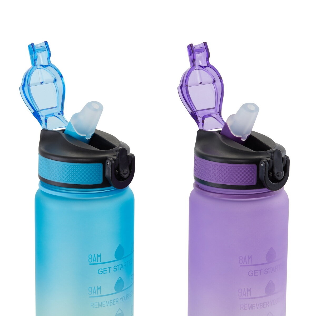 モチベーショナル ボトル メモリ付水筒 約887ml x 2 本