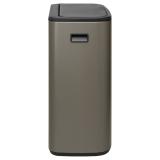 ブラバンシア Boタッチビン 60L   タッチ式ごみ箱  プラチナ  223068