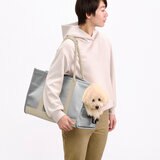キャンバス トート キャリー L サイズ グレー