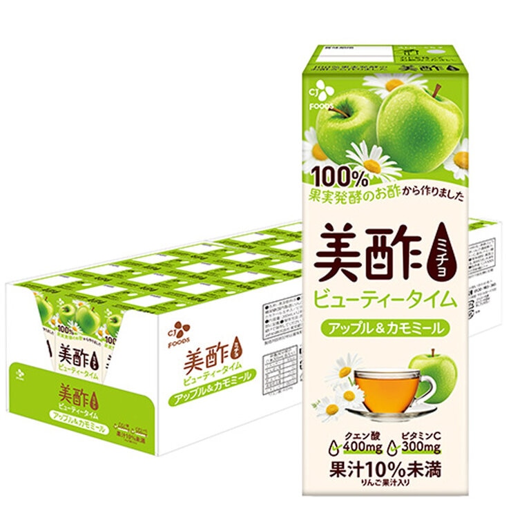 美酢 (ミチョ) アップル & カモミール 24パック 美酢 (ミチョ) アップル & カモミール 24パック