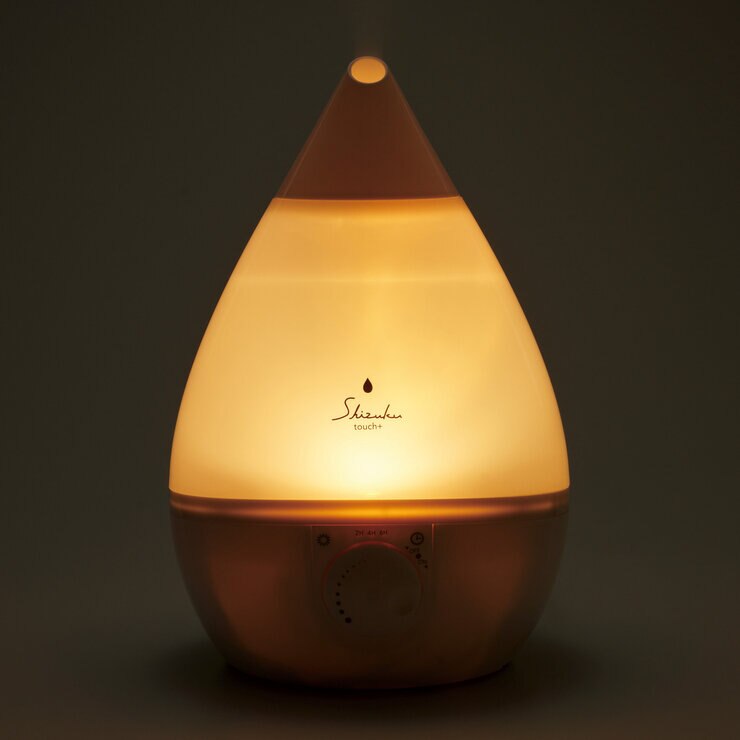 アピックス SHIZUKU touch+ 超音波式アロマ加湿器 3.3L AHD-124