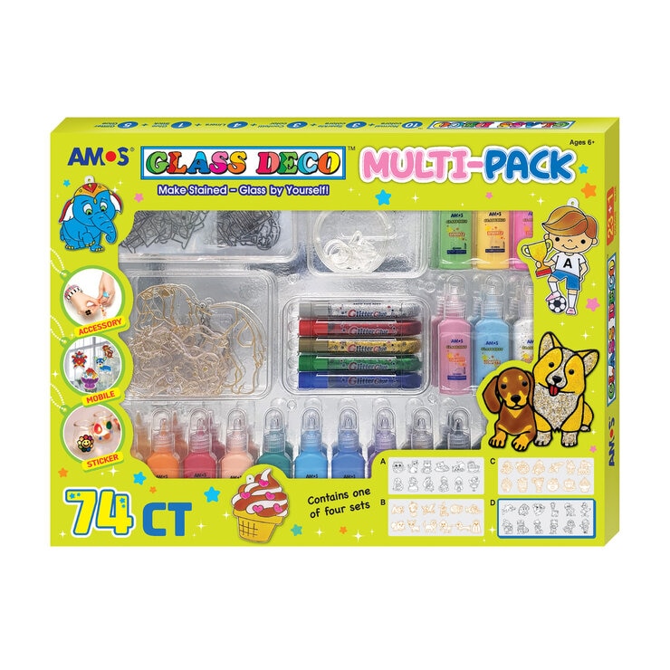 グラスデコ 24色 74個セット