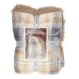 ORVIS ラビットファー 大判ひざ掛け 152cm x 177cm