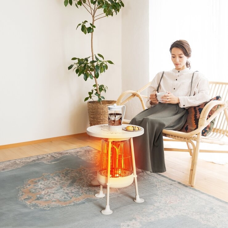 ニップライフ カーボンヒーター ヌクレア NL-NK25WT NL-NK25WT