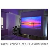 トーソー 遮光１級ロールスクリーン 180×220cm ホワイト