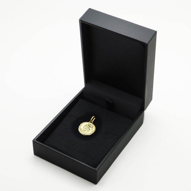 18Kイエローゴールド 星座ペンダントトップ ふたご座