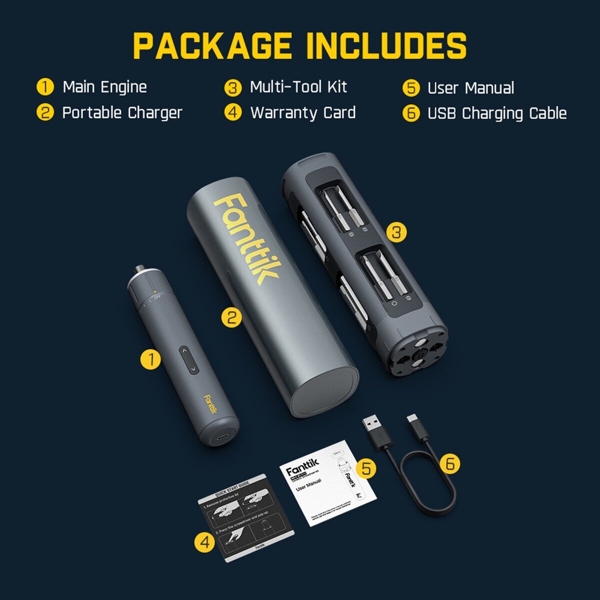 Fanttik S1 Pro コードレス電動精密ドライバー Fanttik S1 Pro コードレス電動精密ドライバー