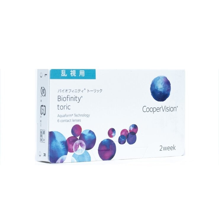 【処方指示書の提出が必要です】バイオフィニティ® トーリック 6枚入り